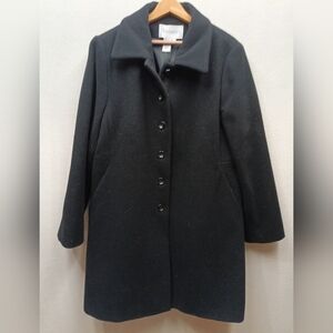 Chadwicks size 16 Black wool blend coat
